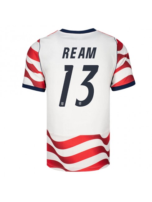 Förenta stater Tim Ream #13 Replika Hemmakläder VM 2026 Kortärmad Förenta stater Tim Ream #13 Replika Hemmakläder VM 2026 Kortärmad